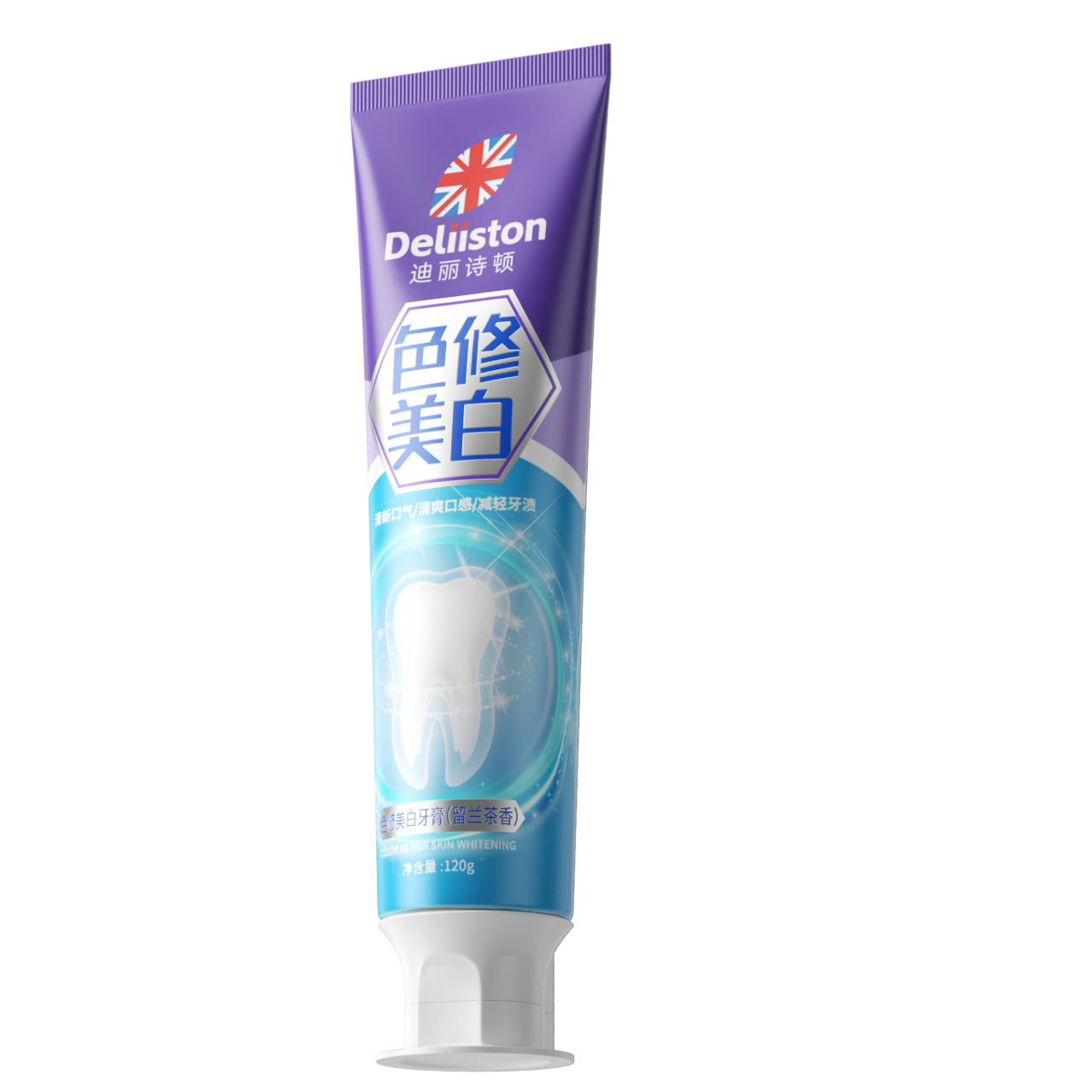 Deliiston Color-Correcting Whitening Toothpaste
