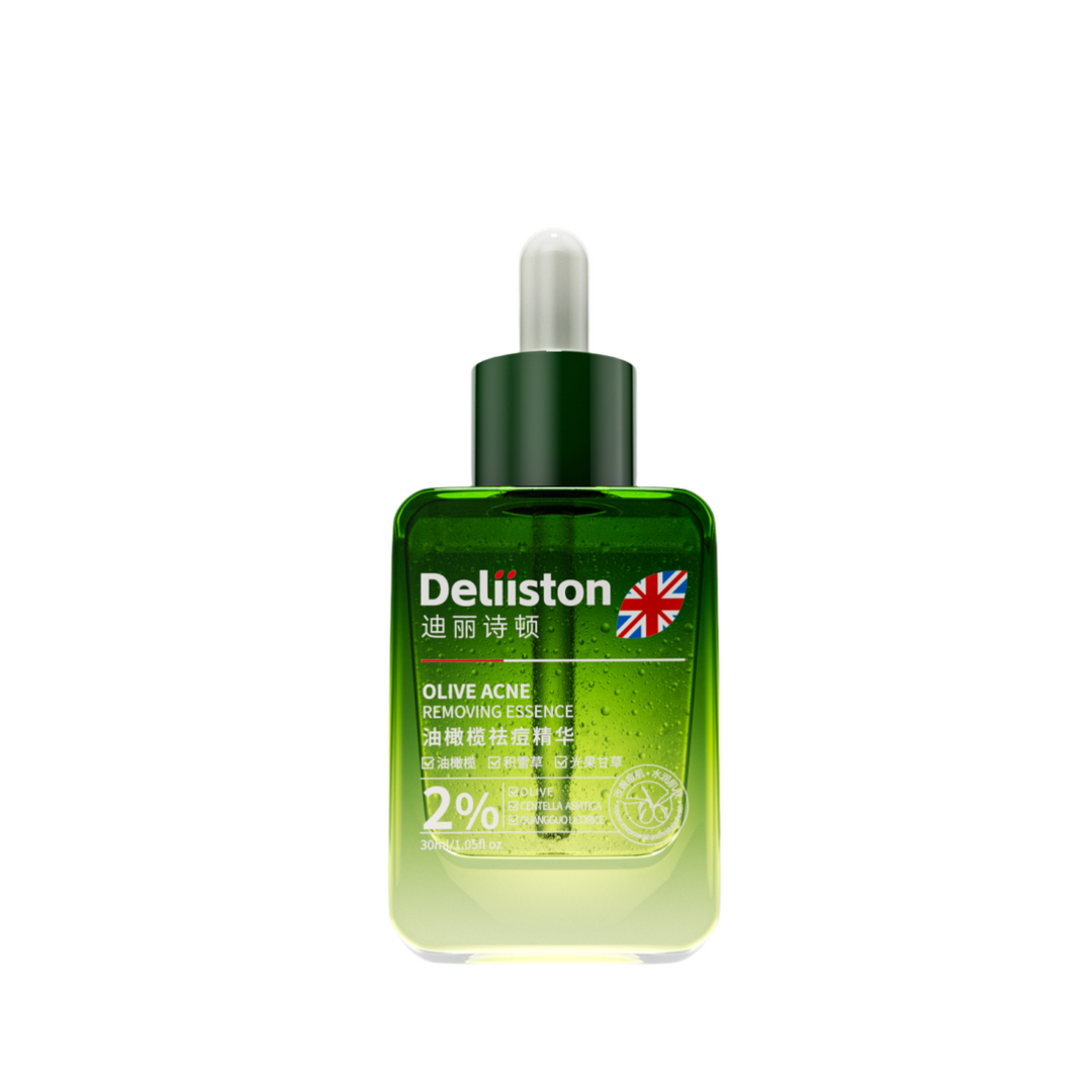 Deliiston Olive Acne Essence – Soothe Clear Repair