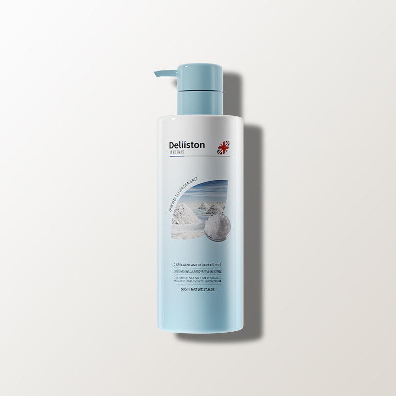 Deliiston Sea Salt Acne-Fighting Body Wash