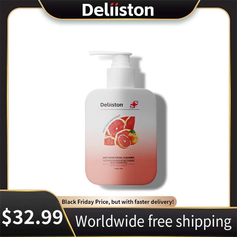 Deliiston Akne-klärendes Gesichtsreinigungsmittel