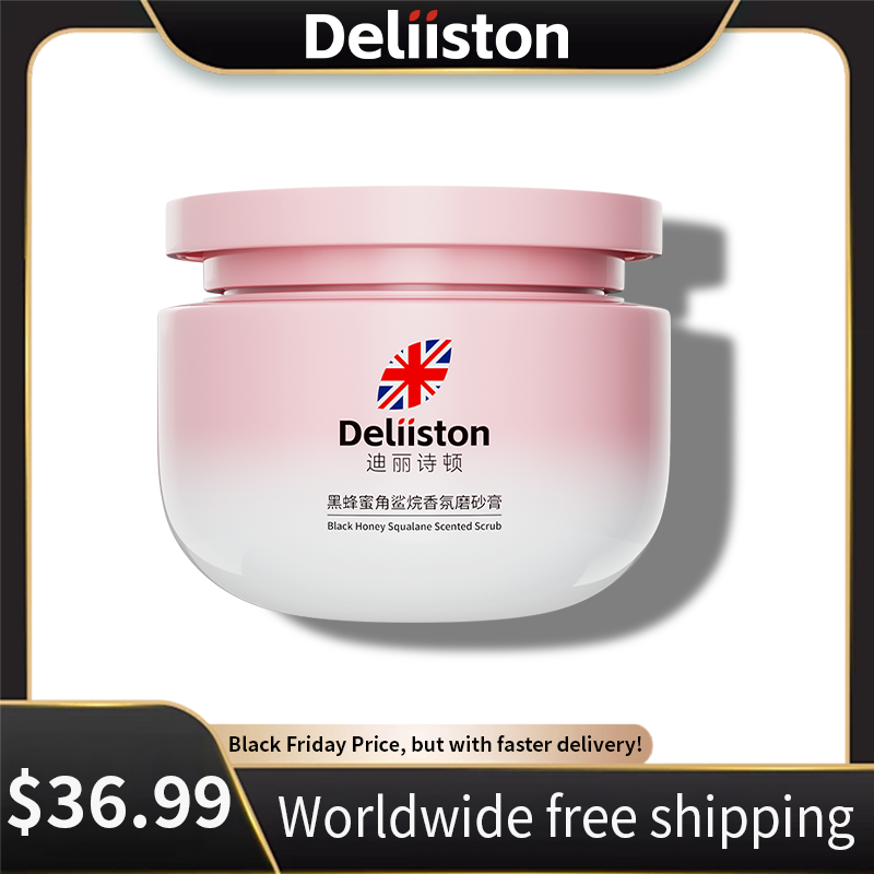 Black Honey Squalane Exfoliating Body Scrub