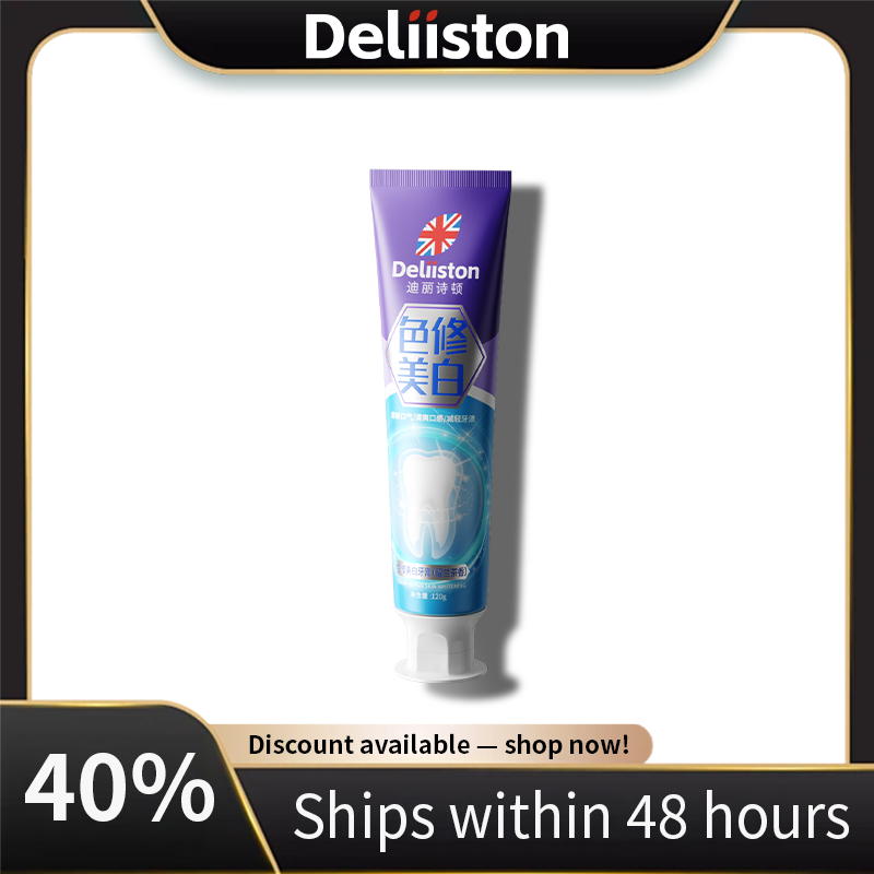 Deliiston Color-Correcting Whitening Toothpaste